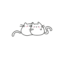 cat-hug-52-minimalistic-cats-drawing-hugs