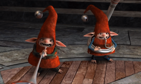 GIFs de elfos de Natal