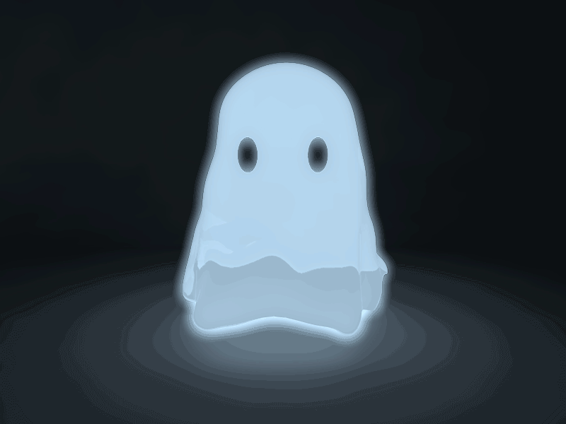 幽霊のGIF