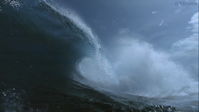 GIFs de vagues de l'océan