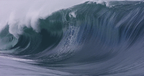 GIF-bilder av havsvågor