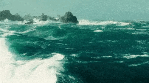 GIFs von Meereswellen
