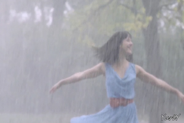Le GIF di danza della pioggia
