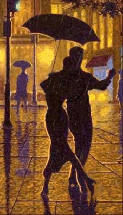 GIFs de danse de la pluie