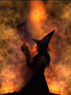 Ведьмы гифки - 130 GIF анимированных изображений ведьм