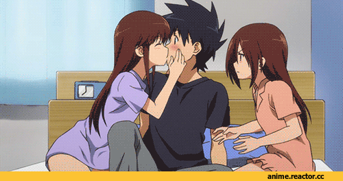 GIFs Besos de Anime - Gran colección - Todo tipo de besos