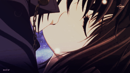 Anime całuje GIF-y - Świetna kolekcja - Wszystkie rodzaje pocałunków