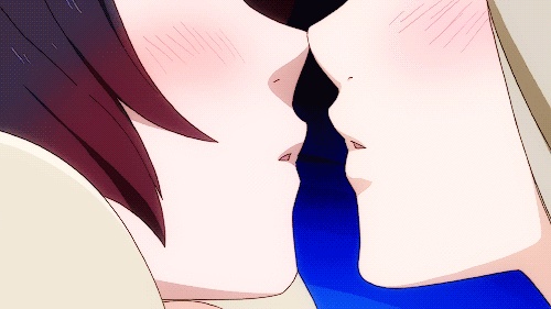 GIFs Anime Küsse - Große Sammlung - Alle Arten von Küssen