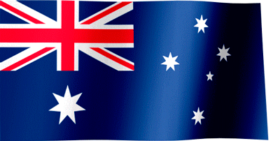 Le GIF di Bandiera australiana - 24 immagini animate gratis