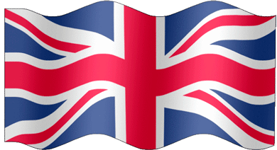Гифки флага Великобритании - 38 анимированных GIF изображений