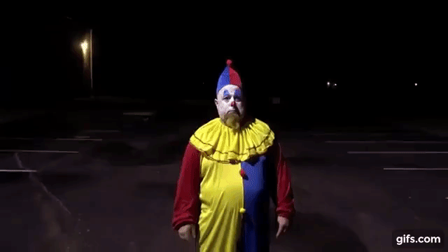 Clowns GIF - 75 lustigen oder gruseligen Clowns