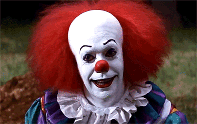 Clown GIFs - 75 images animées de clowns drôles ou effrayants