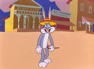 GIF animação de coelhos dançando - 30 imagens de gif engraçadas