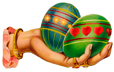 Huevos de Pascua en GIFs - 75 imágenes gif animadas gratis