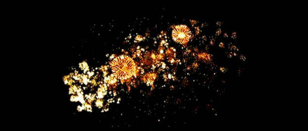 GIFs von Feuerwerkskörpern