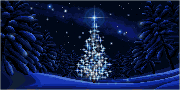 GIFs de árbol de navidad - 120 imágenes animadas