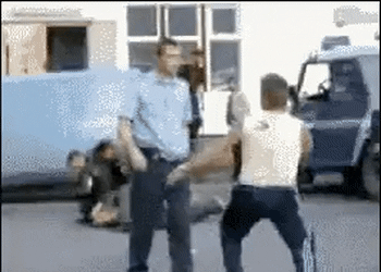 GIFs of Funny Fights