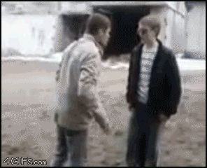 Funny Fights on GIFs - 100 Animated GIF pics