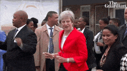 GIFs Teresa May Dances - 18 Animated Pictures For Free!