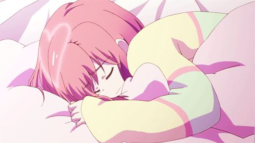 Гифки сон в аниме - 120 анимированных изображений