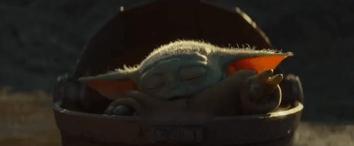 Bebé Yoda GIFs - 30 imágenes animadas de este lindo bebé