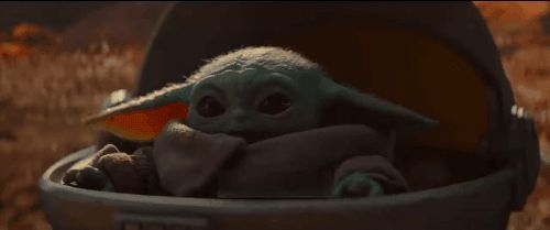 Le GIF di piccola Yoda - 30 immagini animate di questo adorabile bambino