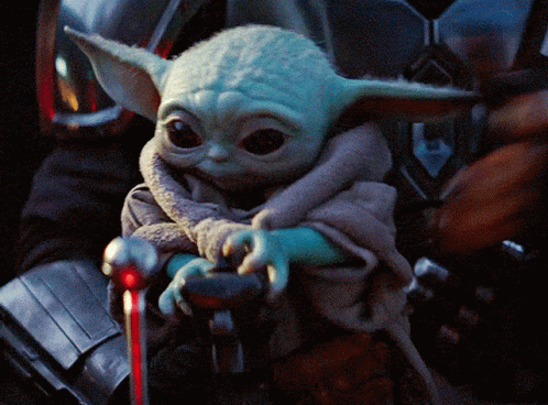 Baby Yoda GIF - 30 animovaných obrázků tohoto roztomilého dítěte