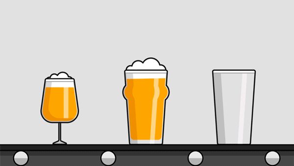 Гифки пива - Более 100 пивных GIF-анимаций бесплатно