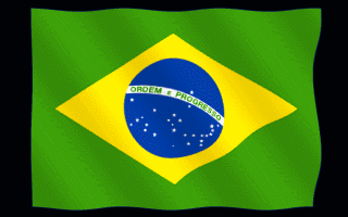 Le GIF della bandiera brasiliana - 40 immagini animate