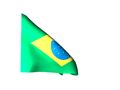 GIFs der brasilianischen Flagge - 40 animierte Bilder