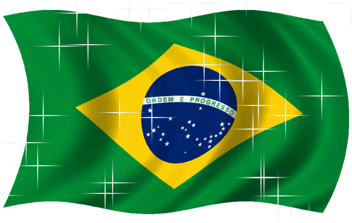 GIFs da bandeira brasileira - 40 imagens animadas