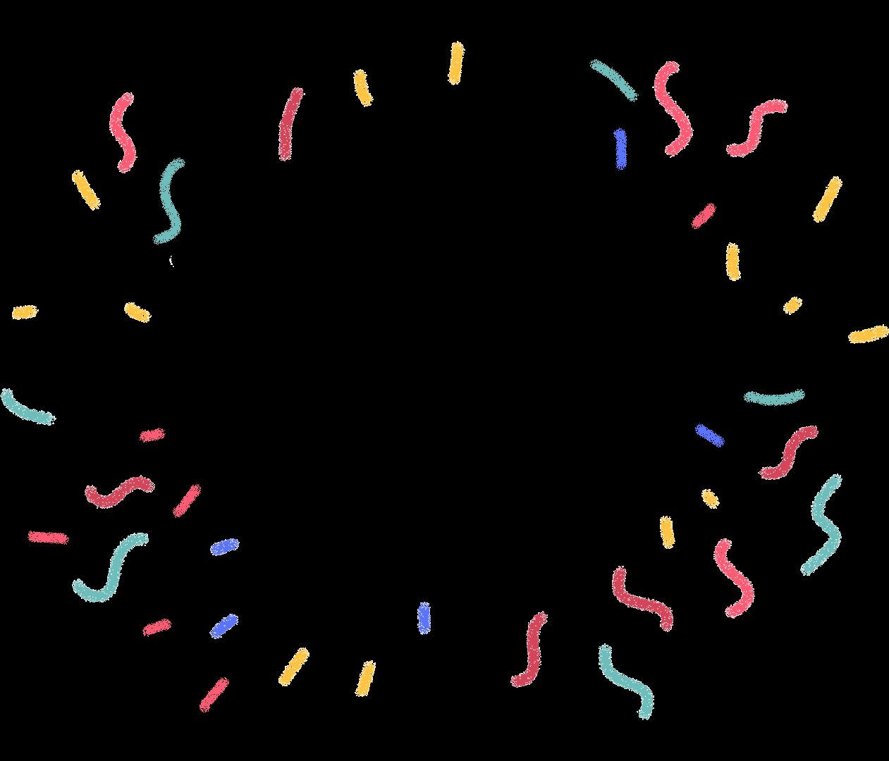 Confetti in formato GIF - 55 immagini animate