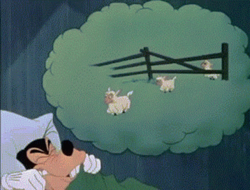 GIFs to Count Sheep and Fall Asleep Faster - 25 GIFs Against Insomnia