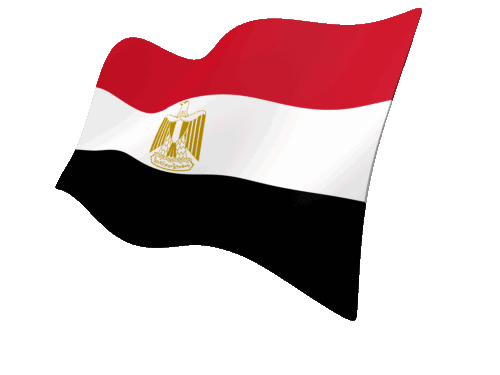 エジプト国旗のGIF