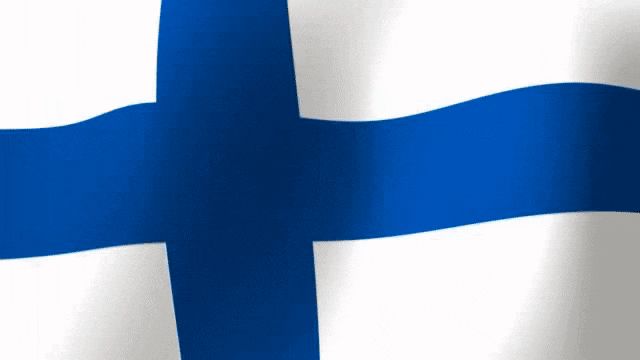 Флаг Финляндии на гифках
