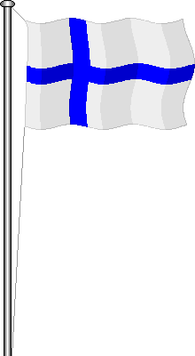 GIFs agitant le drapeau de la Finlande
