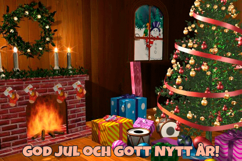 God Jul och Gott Nytt År GIFs