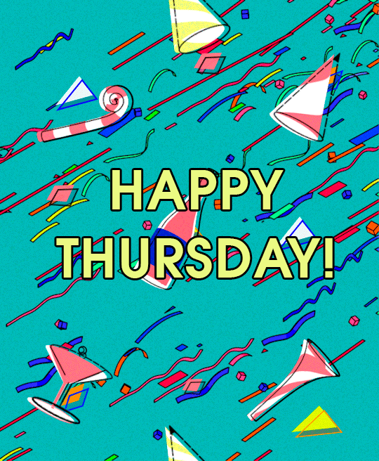 Happy Thursday GIFs - 50 Animated Wishes for Thursday