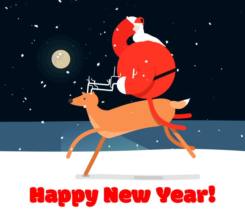 Happy New Year GIFs - Best Animated Greeting Cards