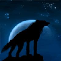 Le GIF dei lupi ululanti