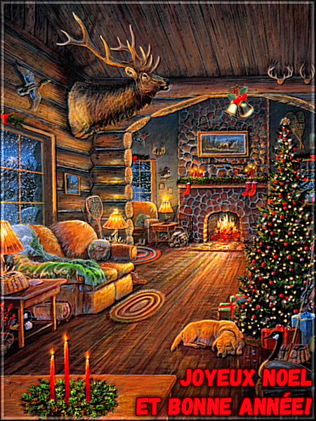 Joyeux Noel et Bonne Année GIFs - 50 cartes animées