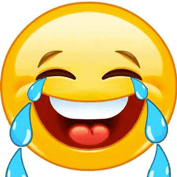 Śmiejące się emotikony GIF - 46 animowanych emoji GIF