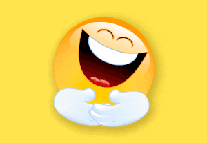 Skrattande uttryckssymboler GIF - 46 animerade emoji