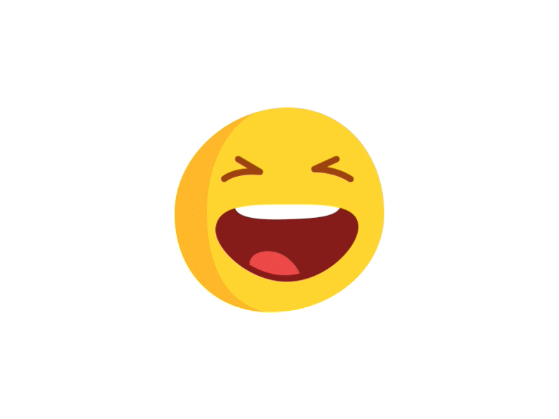 Lachende Emoji GIFs - 46 animierte Emoji Bilder