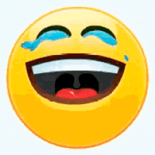 GIFs d'émoticônes de rire 46 emojis GIF animés