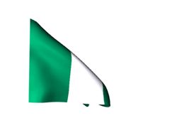 Nigérie vlajky GIF - 14 animovaných vlajek zdarma