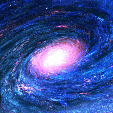 Гифки космоса - 100 прекрасных видов вселенной