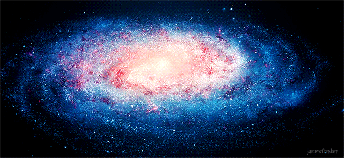 Belle GIF di spazio e universo - 100 immagini animate