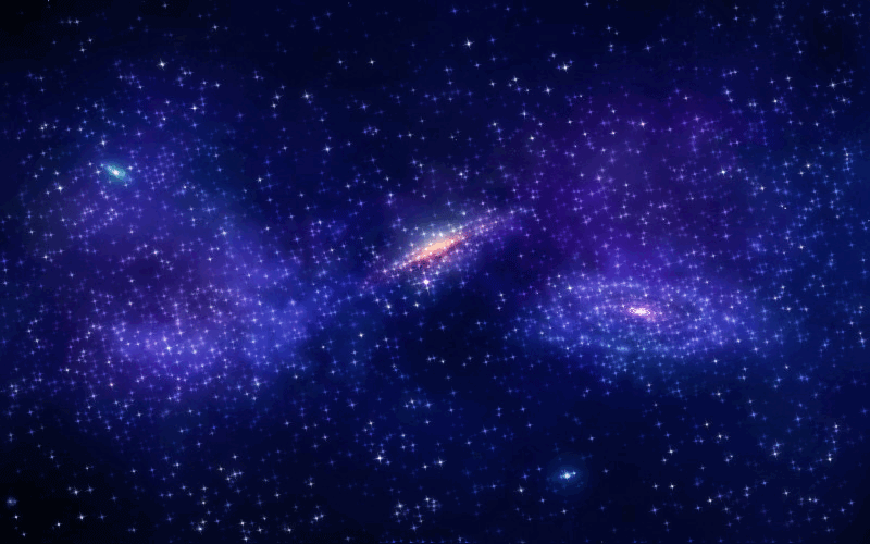 Krásné GIFy vesmíru - 100 animovaných obrázků