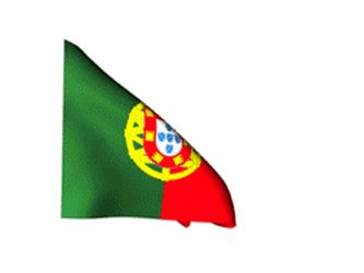 GIFs der portugiesischen Flagge - 20 besten wehenden Fahnen